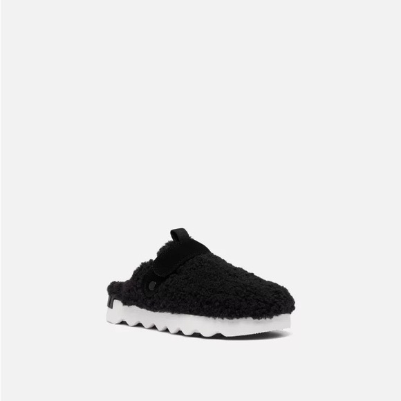 Sorel Viibe Clog Cozy | Black/Sea Salt - Picture 3 of 3